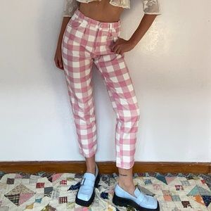 Gingham Trouser Lazy Oaf